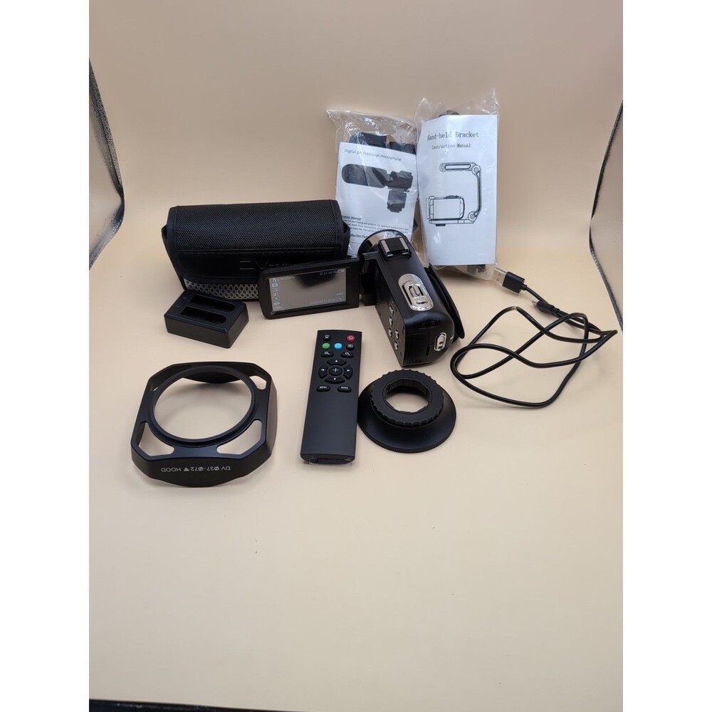 5K Ultra HD UHD DV Handheld Camcorder 18x Optical Zoom 3.0in LCD WiFi SD Card